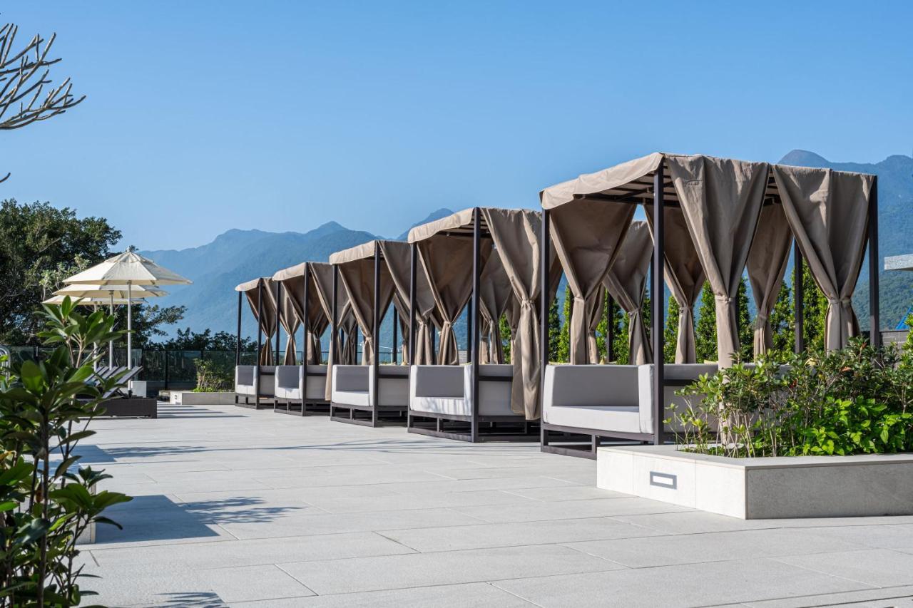 Lakeshore Hotel Hualien Taroko Shunan Bagian luar foto The Sky Bar